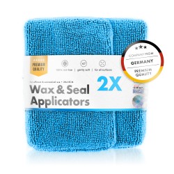 Microfiber Waxing/Sealant Applicator Blue x2 | danal.gr